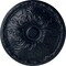 Ekena Millwork Granada Ceiling Medallion (Fits Canopies up to 4 1/4"), 15 3/4"OD x 5/8"P, Midnight Dream CM16GAMDF - alternate 1